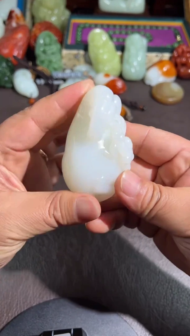 未镶嵌和田玉把件追***…和田玉