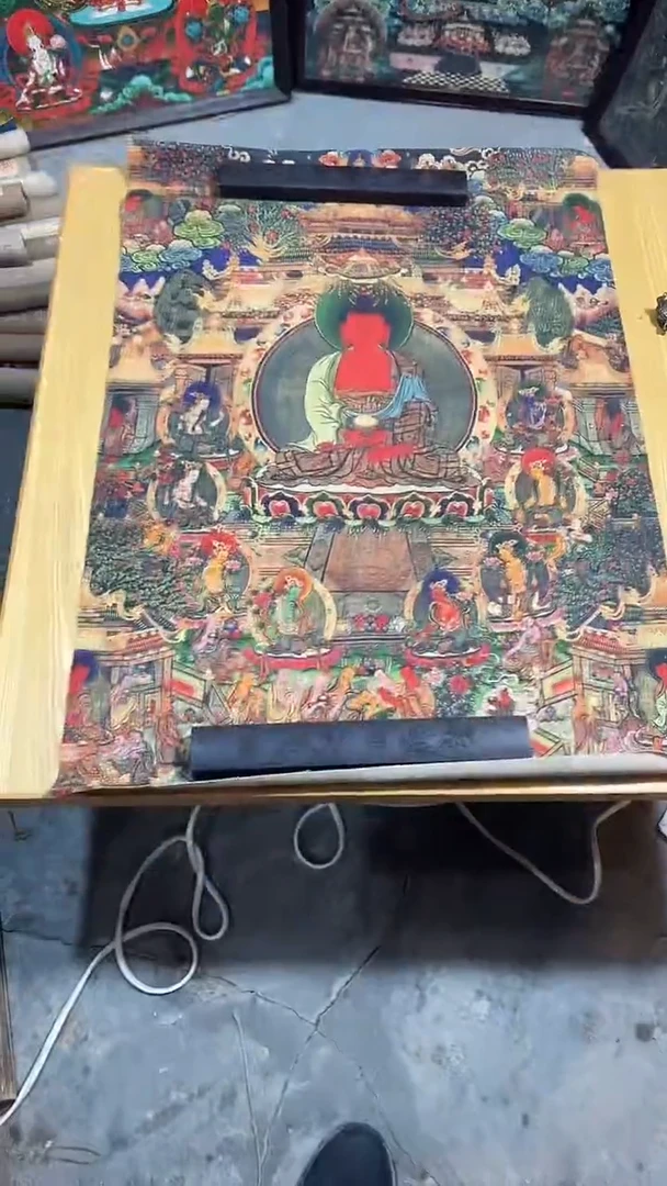 卷轴画卷轴画唐卡商品
