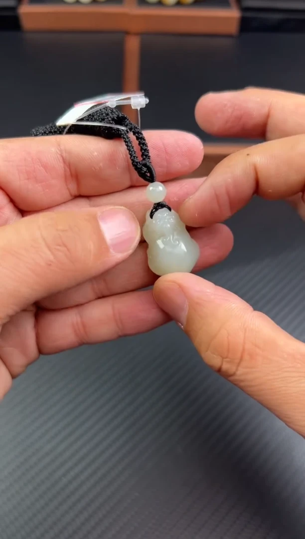 【闪购商品】和田玉吊坠(赠链)未镶嵌且末微色差近矿貔貅