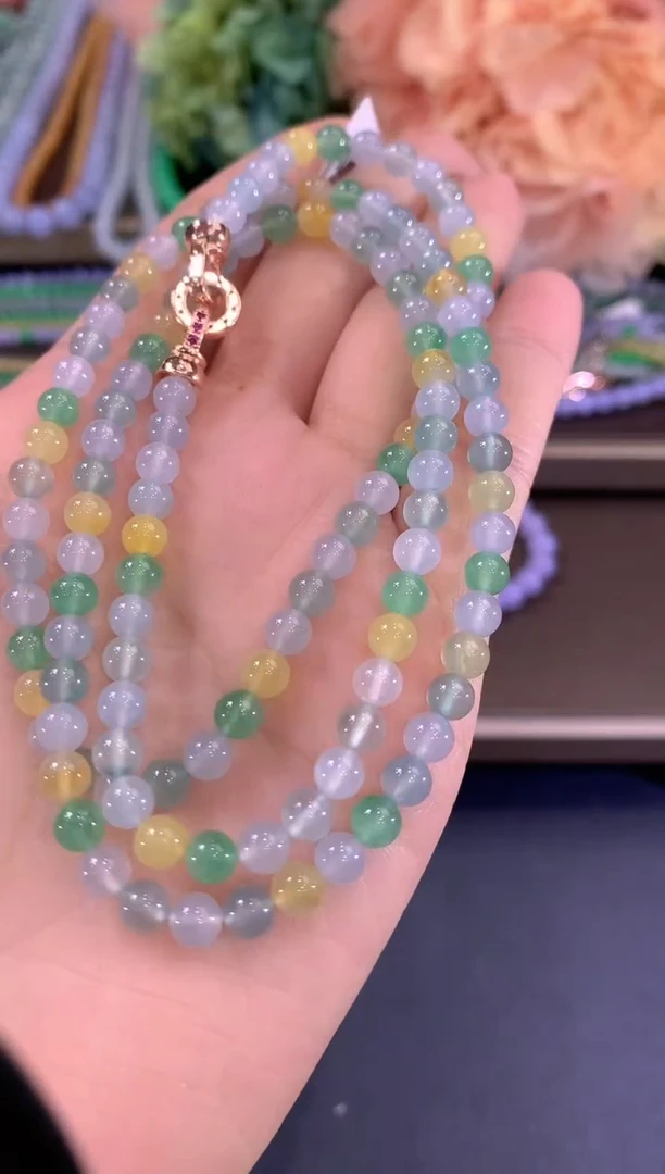 颈饰未镶嵌翡翠w196