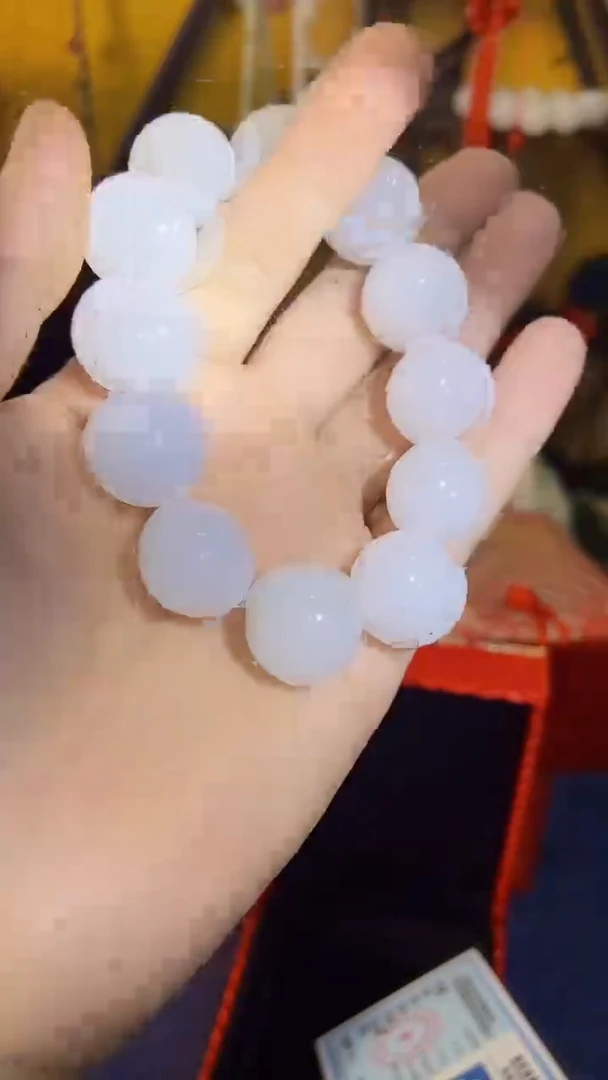 【闪购商品】和田玉挂件未镶嵌和田 白2.0单圈 (飞铃文玩)