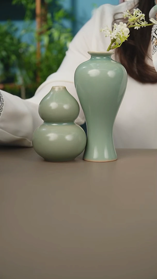 仿古青绿盘子二选一