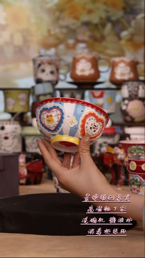 摆件景德镇原创手工陶瓷8508