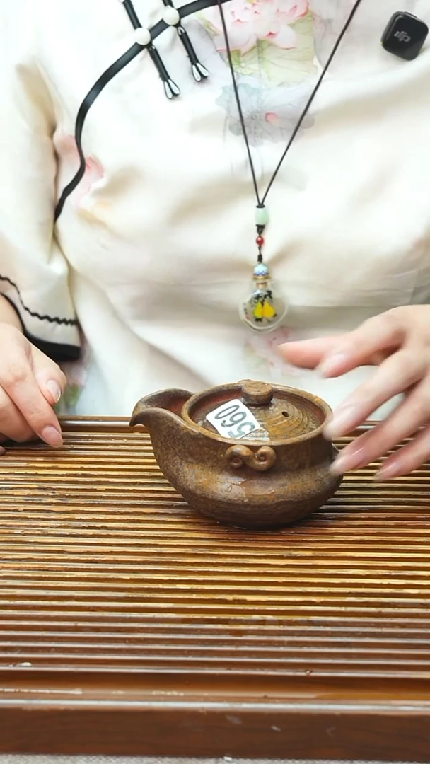 粗陶手工手做茶具