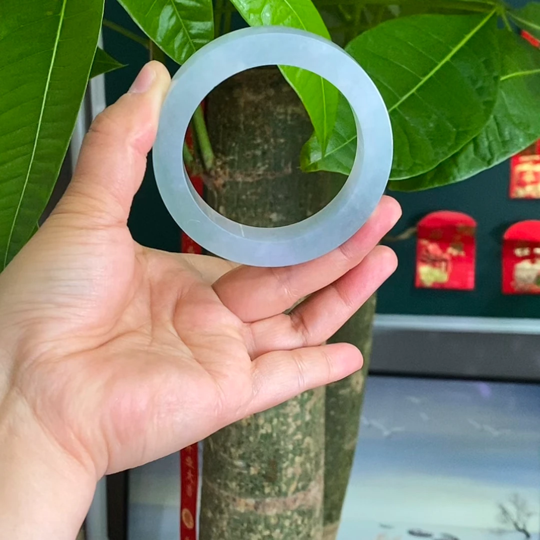 定制天然翡翠A货（未镶嵌）手镯毛胚定制