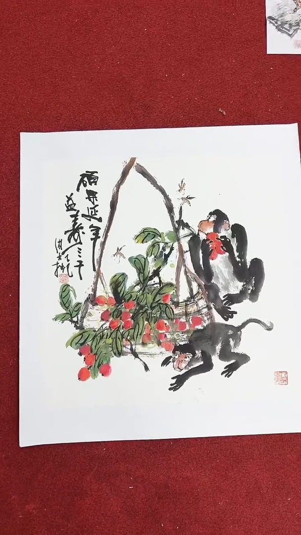 国画周大拙/国画/画心