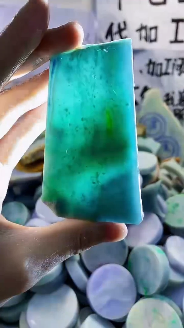 裸石翡翠天然缅甸翡翠189