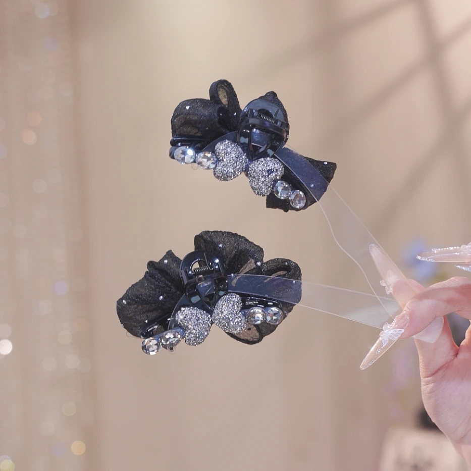 【蝴蝶结刘海夹】精致复古民族风女抓夹原创设计气质发夹3043