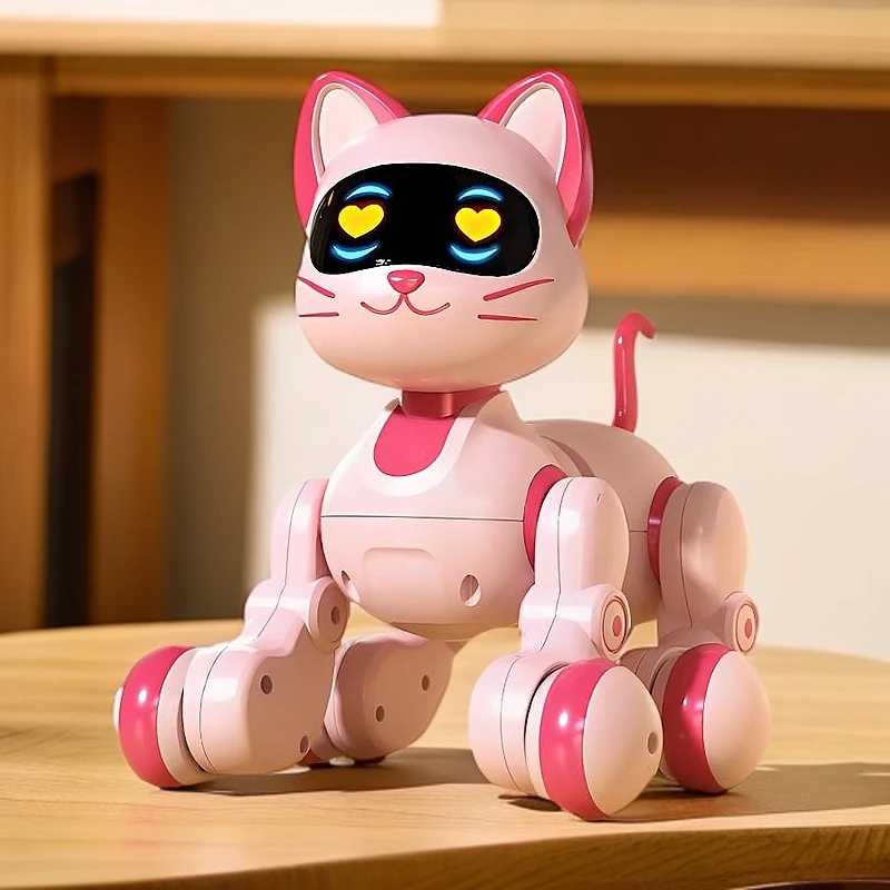 节日礼物儿童玩具女孩的智能机器人仿真玩偶猫机器猫机械猫