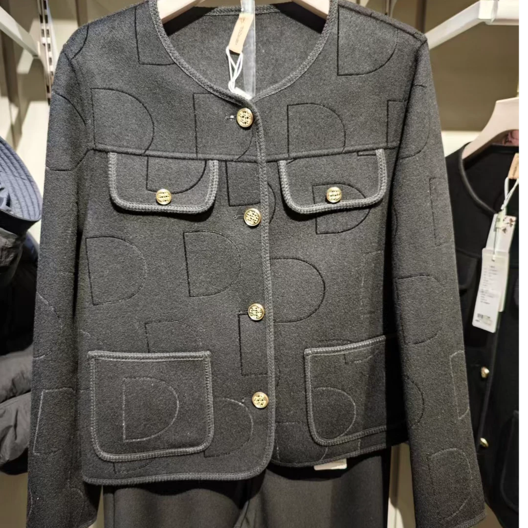 琢盈双面大衣短款