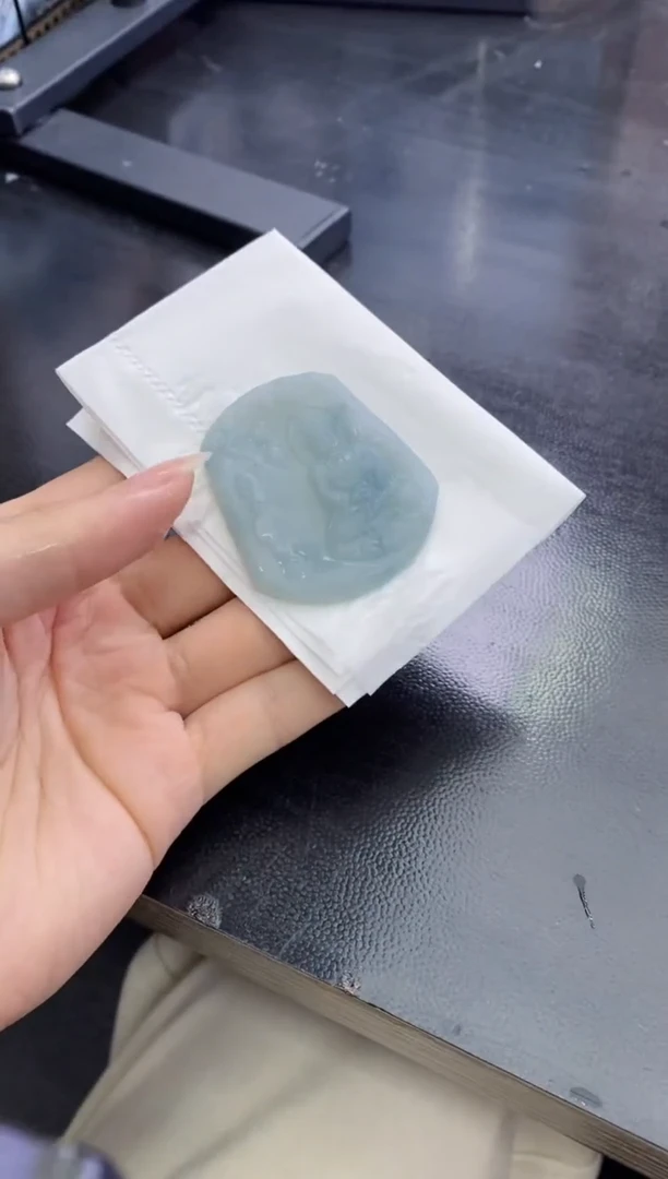 【闪购商品】定制翡翠未镶嵌牌子+QZG241120-15   4