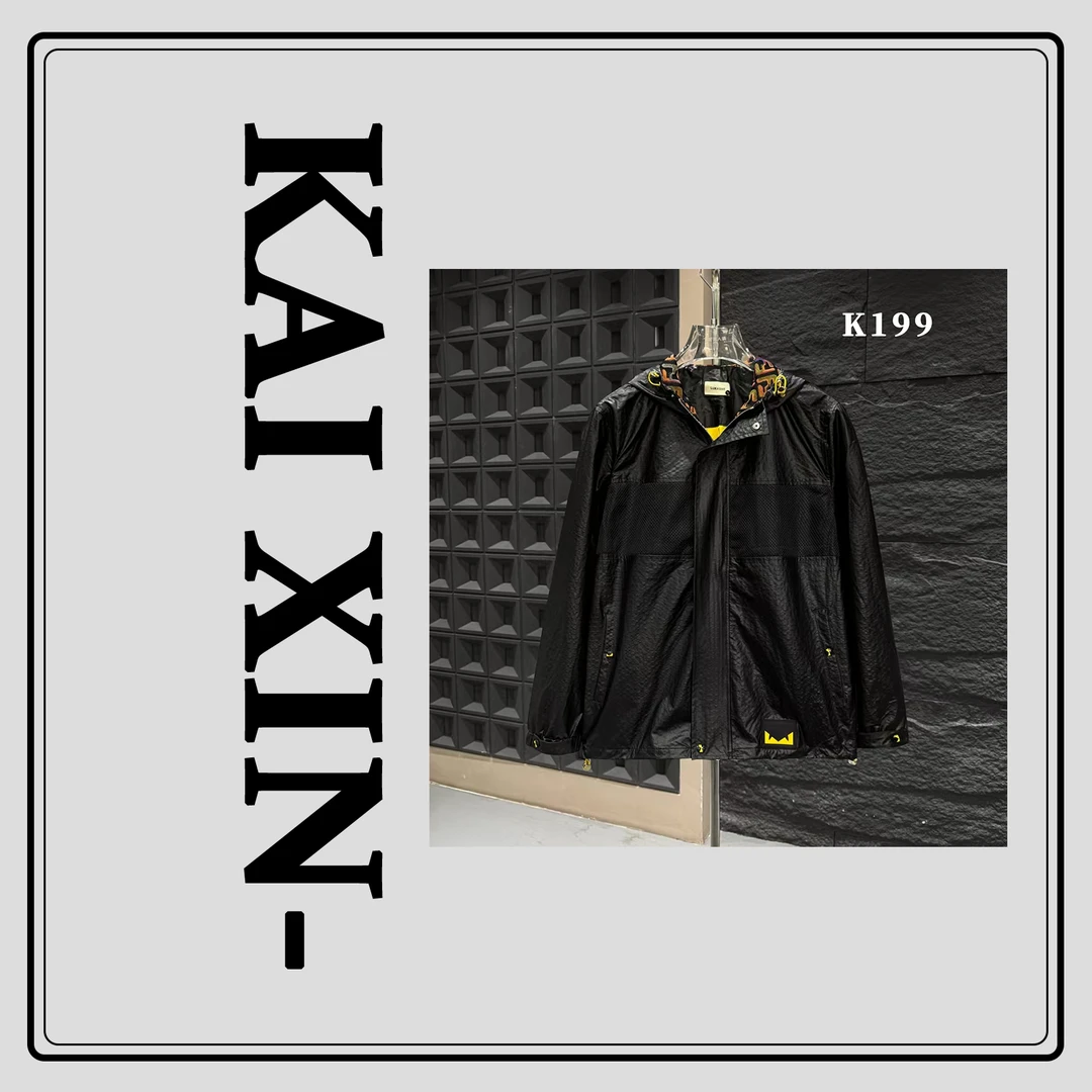 【38号链接小恶魔外套】【开心严选】K199时尚透气男女同款百搭外套