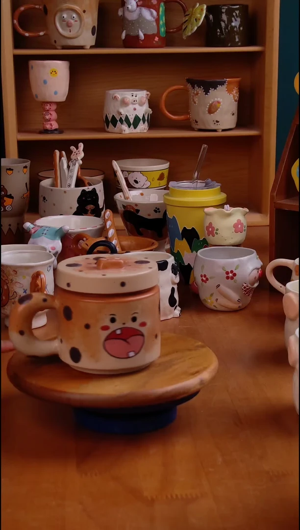 摆件陶景德镇手工原创陶瓷