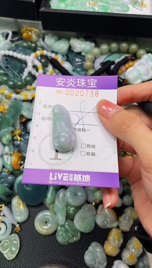 颈饰未镶嵌翡翠闪购0020738