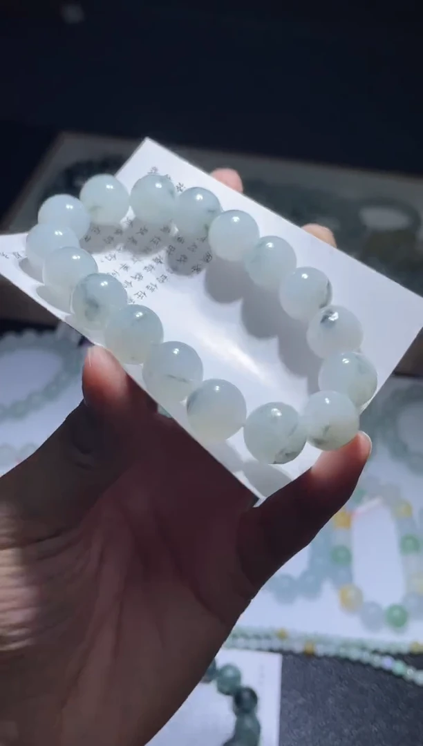 未镶嵌定制翡翠翡翠手串