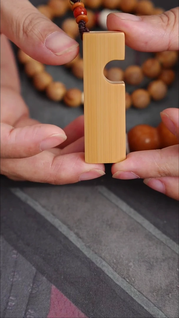 木方颜竹木艺术把件