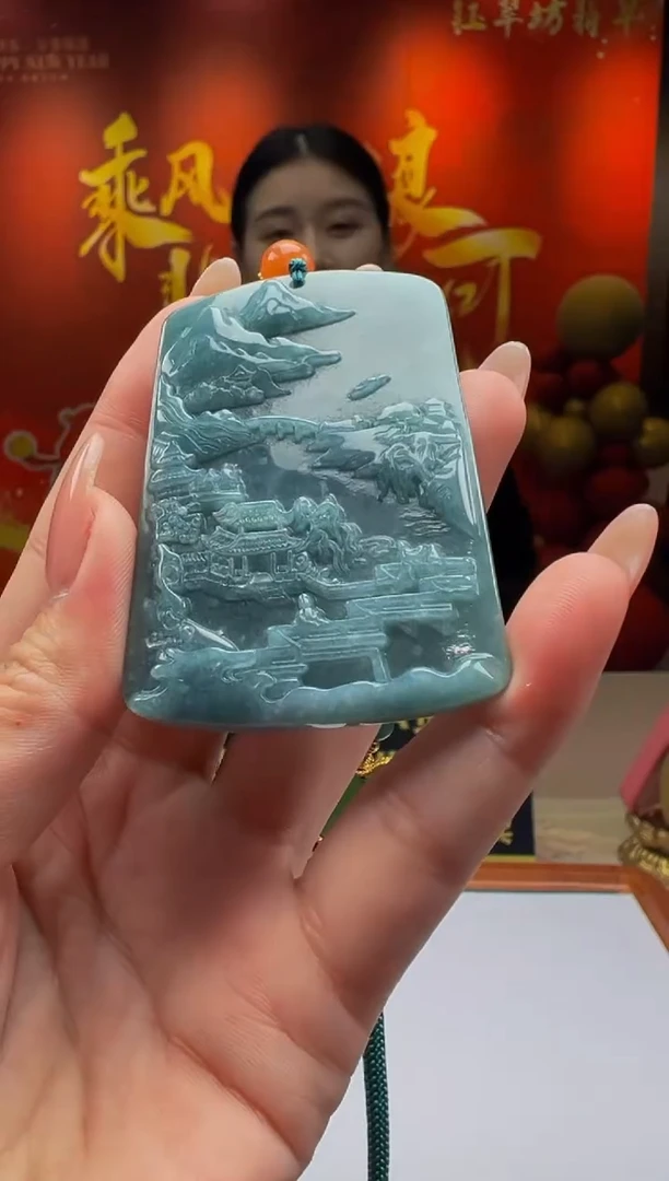 【闪购商品】翡翠颈饰未镶嵌Y2025-1-27-6