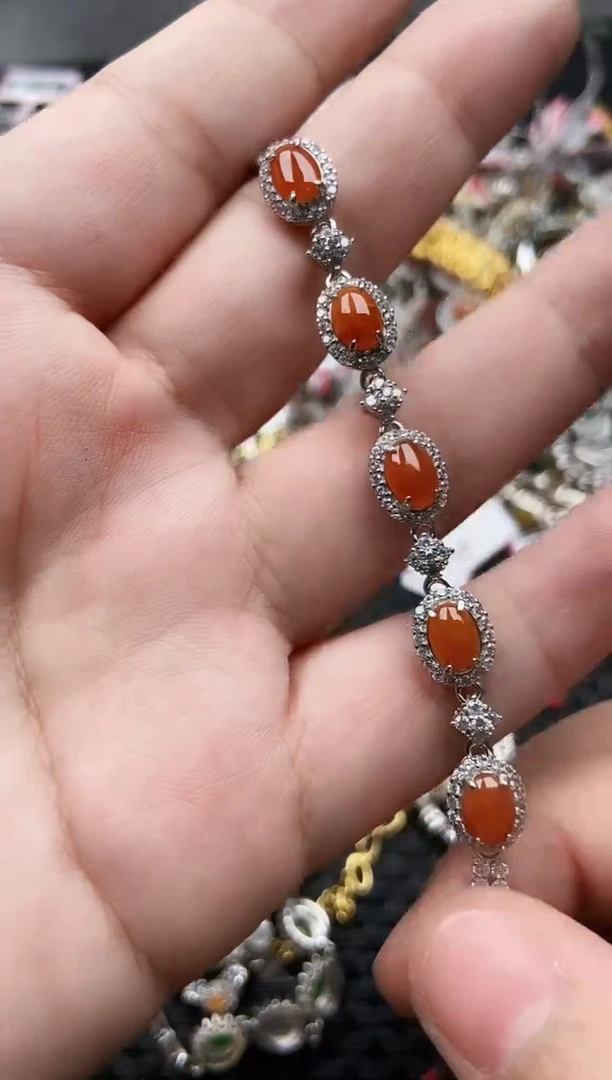 【闪购商品】翡翠戒指银S925镶嵌3333333-6