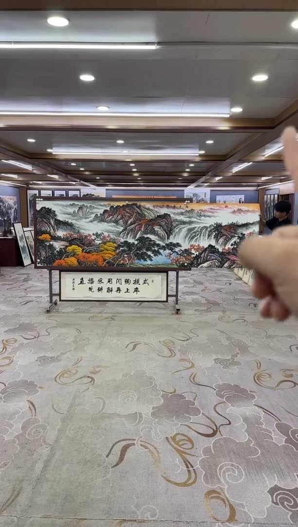 绘画绘画Y-邵明义-小丈二-山水画