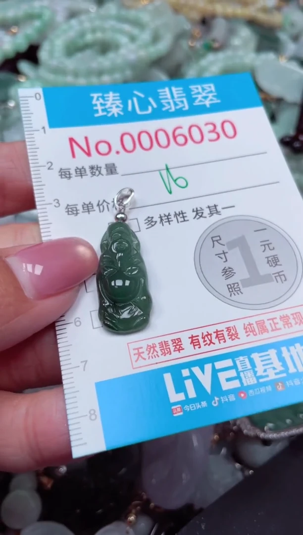 颈饰未镶嵌翡翠6030