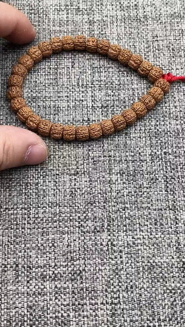 手串金刚菩提超定双圈红皮二代