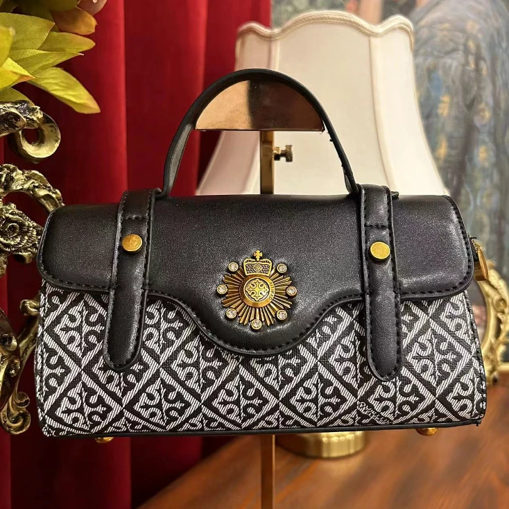 【张丫丫优选】新款小众包时尚百搭女包C1112-3-黑色