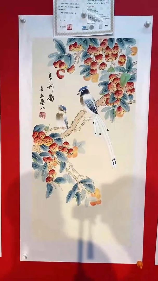 国画廖化老师国画作品