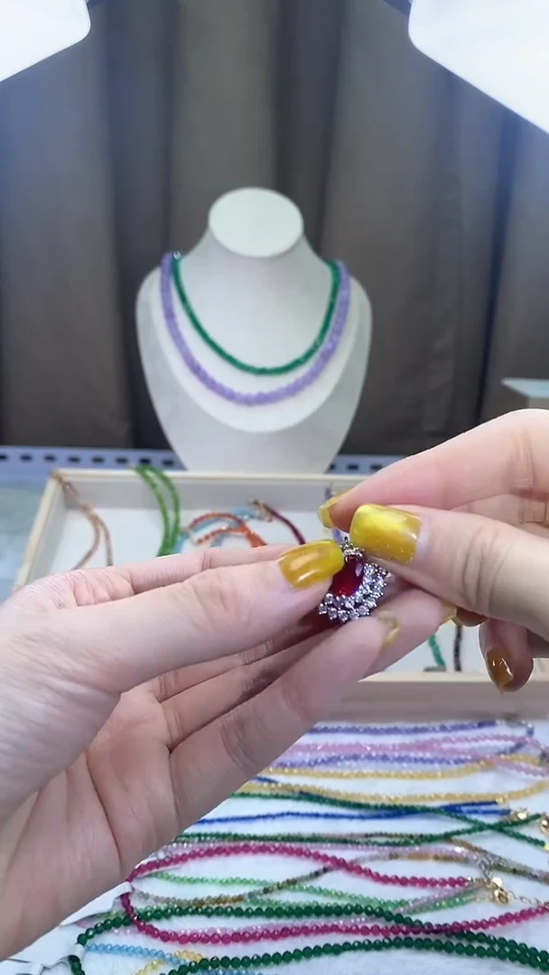 【闪购商品】红宝石吊坠(不含链)未镶嵌诗宁甄选珠宝SYZBA66