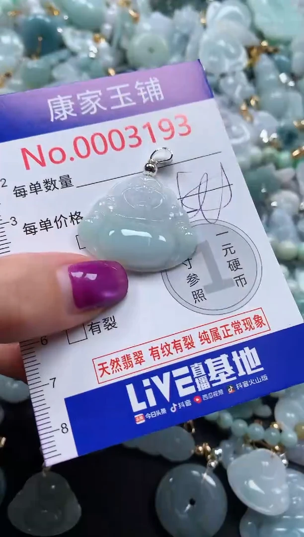 颈饰未镶嵌翡翠3193