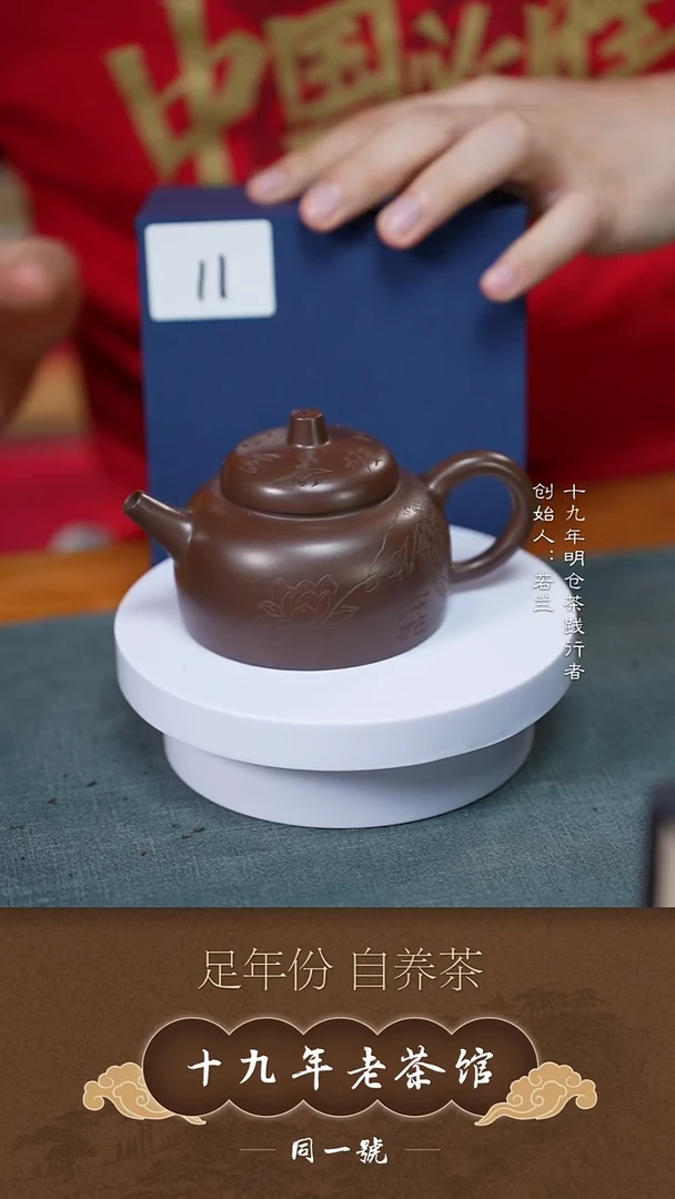 茶壶紫砂宜兴原矿紫砂壶11号