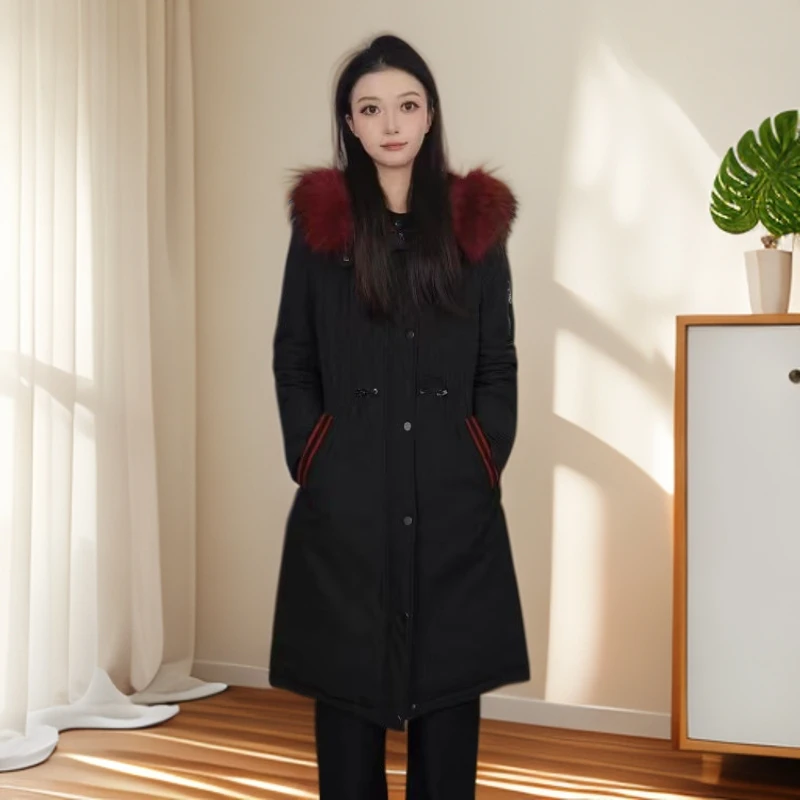 Gowani/乔万尼时尚连帽冬季女款秋冬新款高端EL4T615