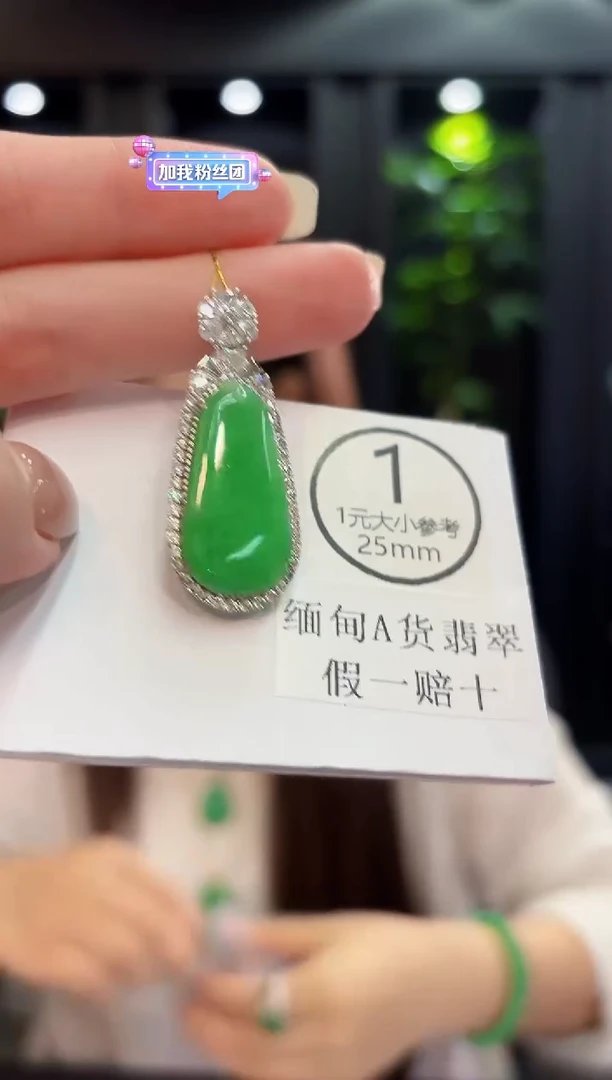 颈饰未镶嵌翡翠缅料A货/支持复检/一件