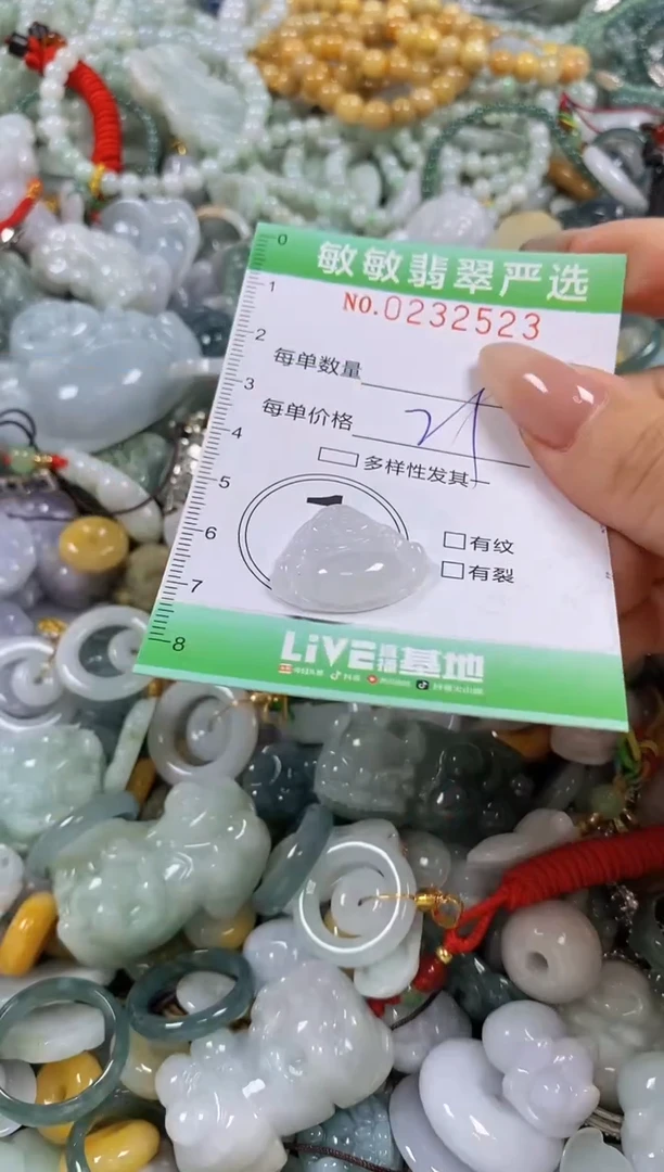 翡翠未镶嵌颈饰闪购0232523