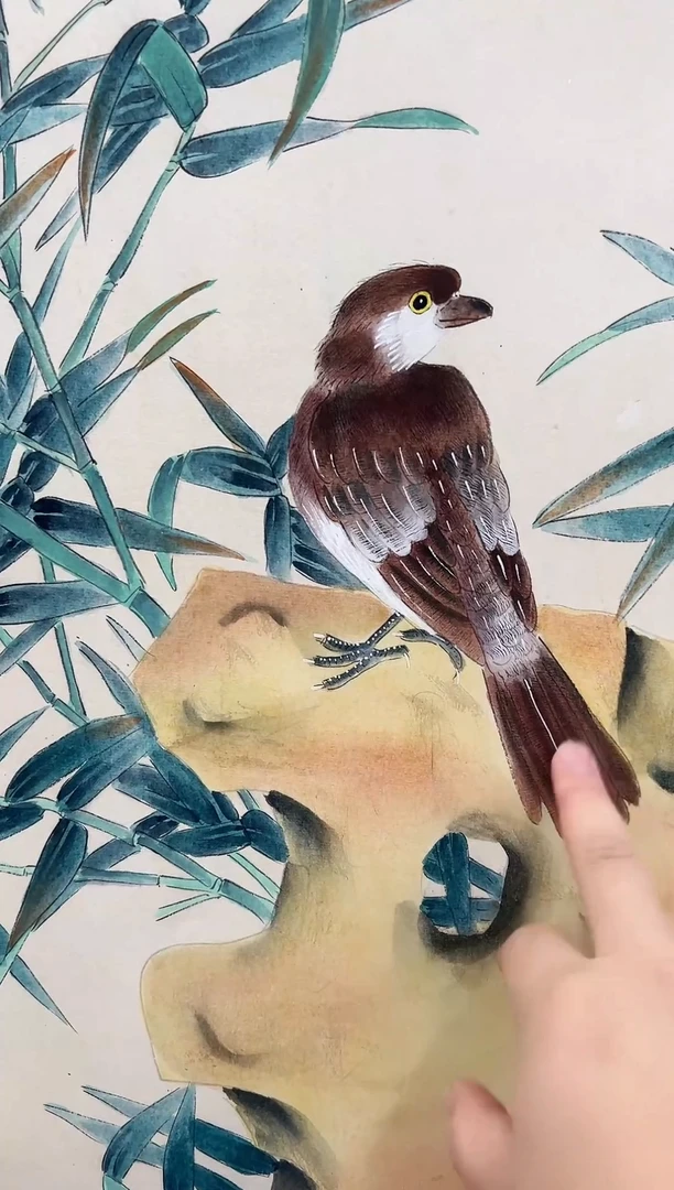 劉*駿崔老师竹子