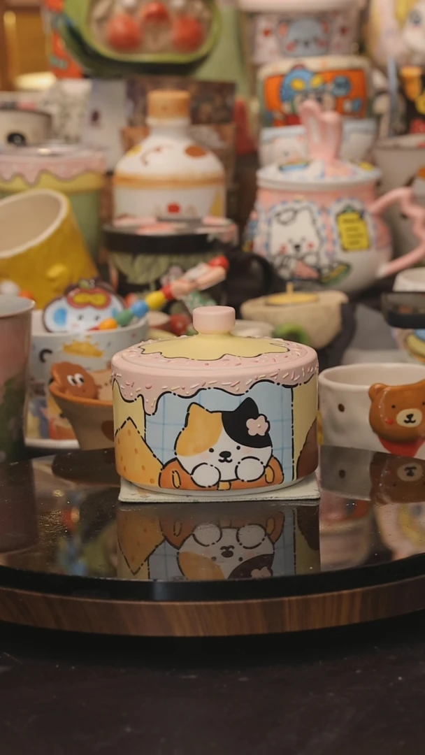 景德镇釉下彩绘设计师款式陶瓷