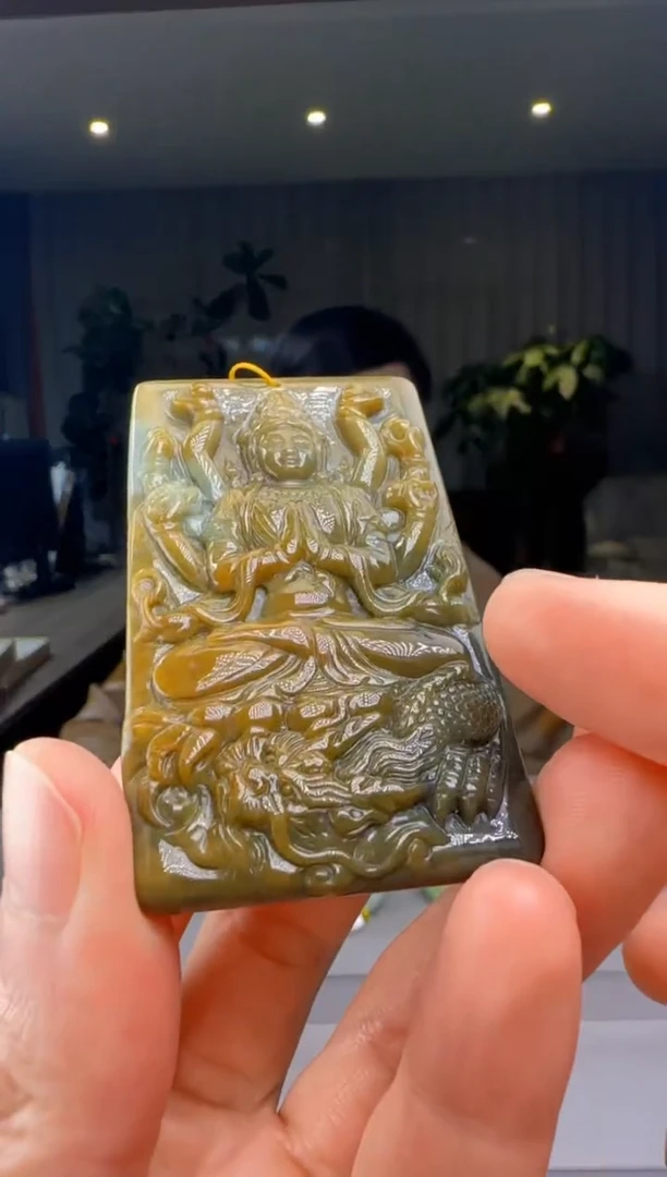 翡翠未镶嵌吊坠(不含链)DY@@960Q3J16282