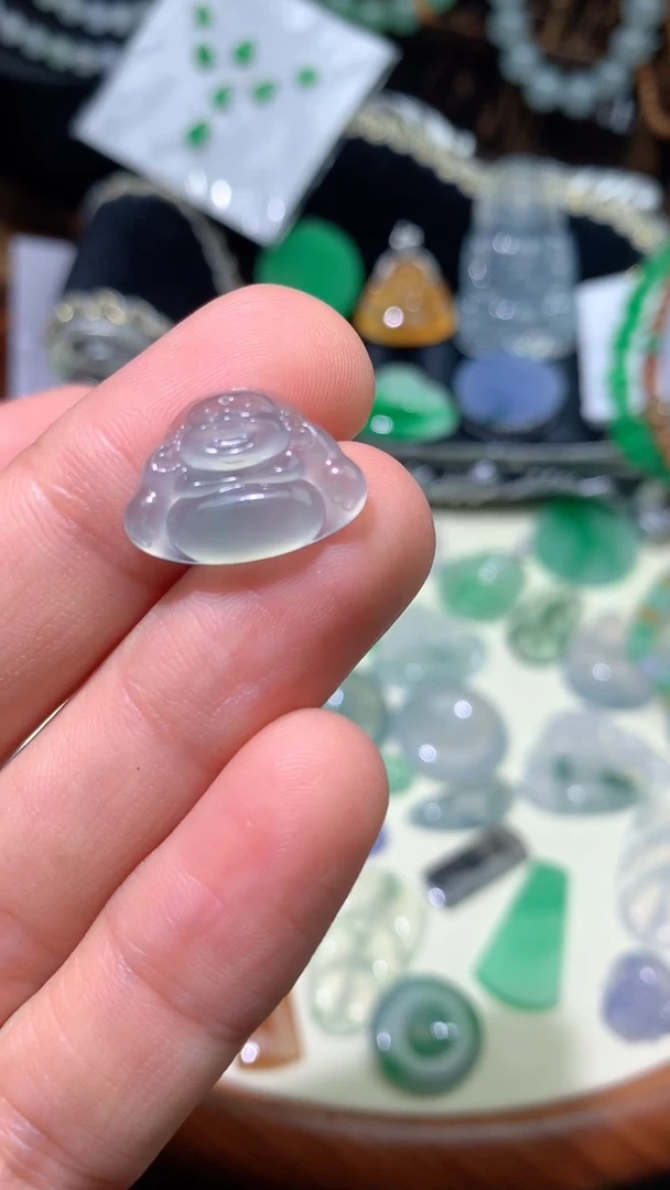 定制翡翠未镶嵌毛货