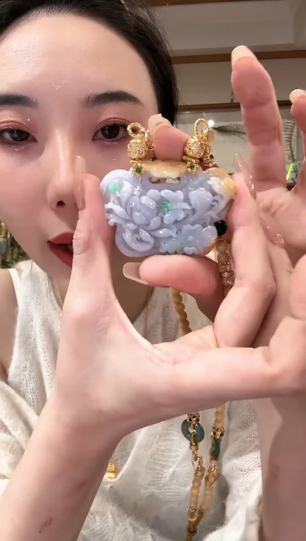 【闪购商品】翡翠颈饰未镶嵌国风