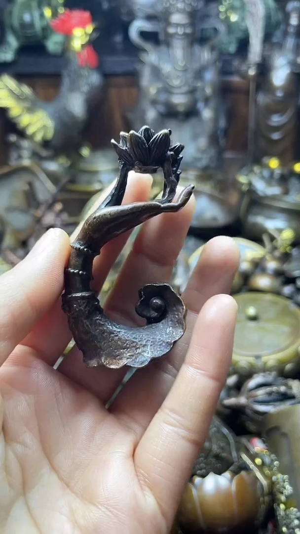 闪购链接，点击下单，有运费险，铜摆件