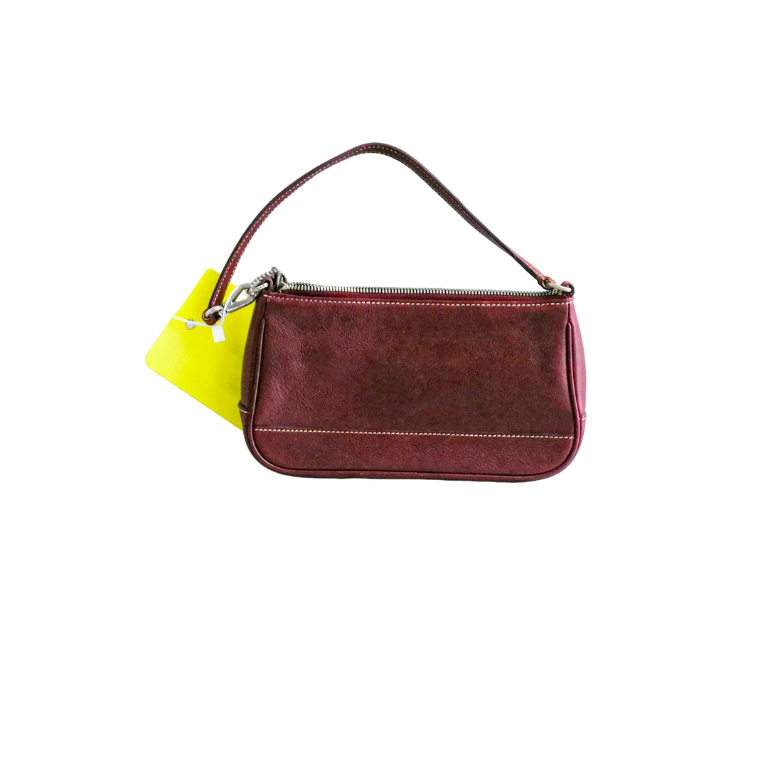 95新 COACH/蔻驰 coach 车厘子腋下包  a022651