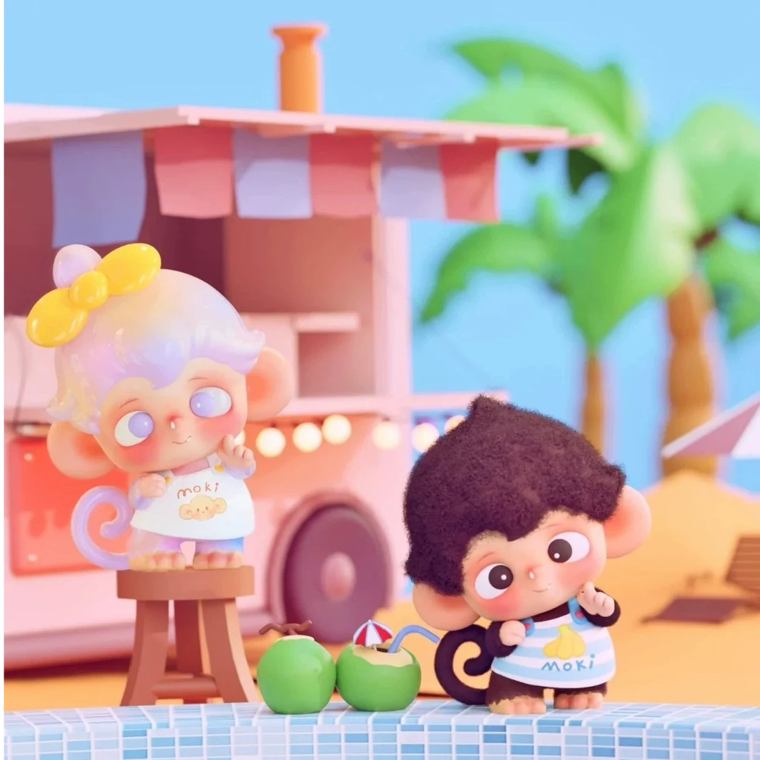 135潮玩【MOKI时光慢相集系列】迷你手办盲盒可爱摆件代拆