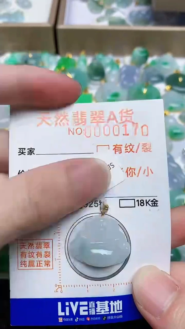 【闪购商品】翡翠颈饰18K金镶嵌5345345345