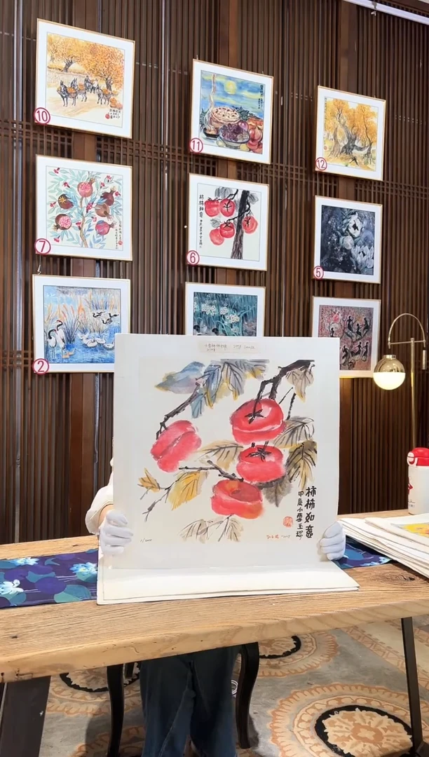 版画版画耿玉琨名章限量版画S