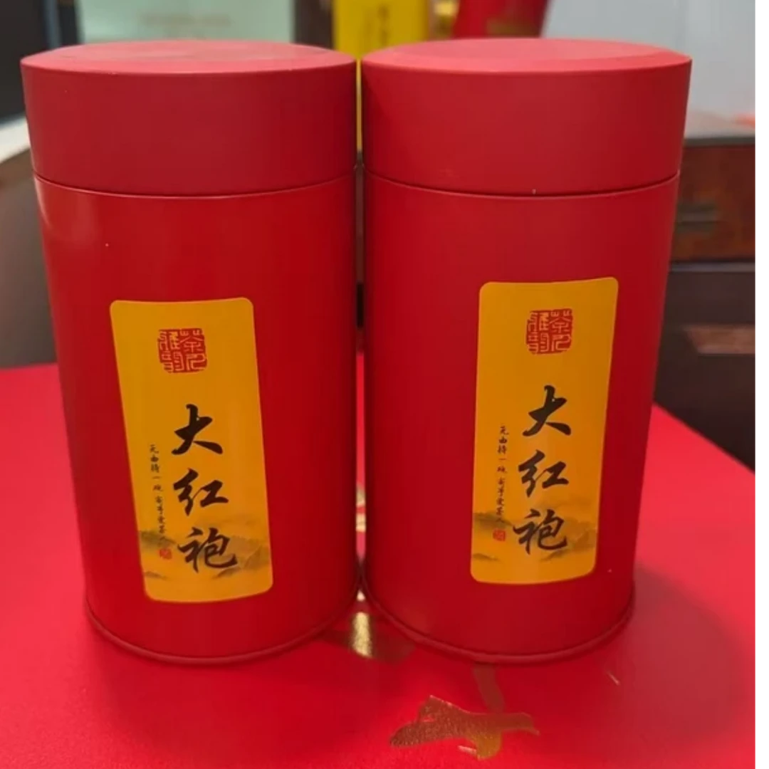 茶礼专属大红袍罐50g礼罐装拍一发二