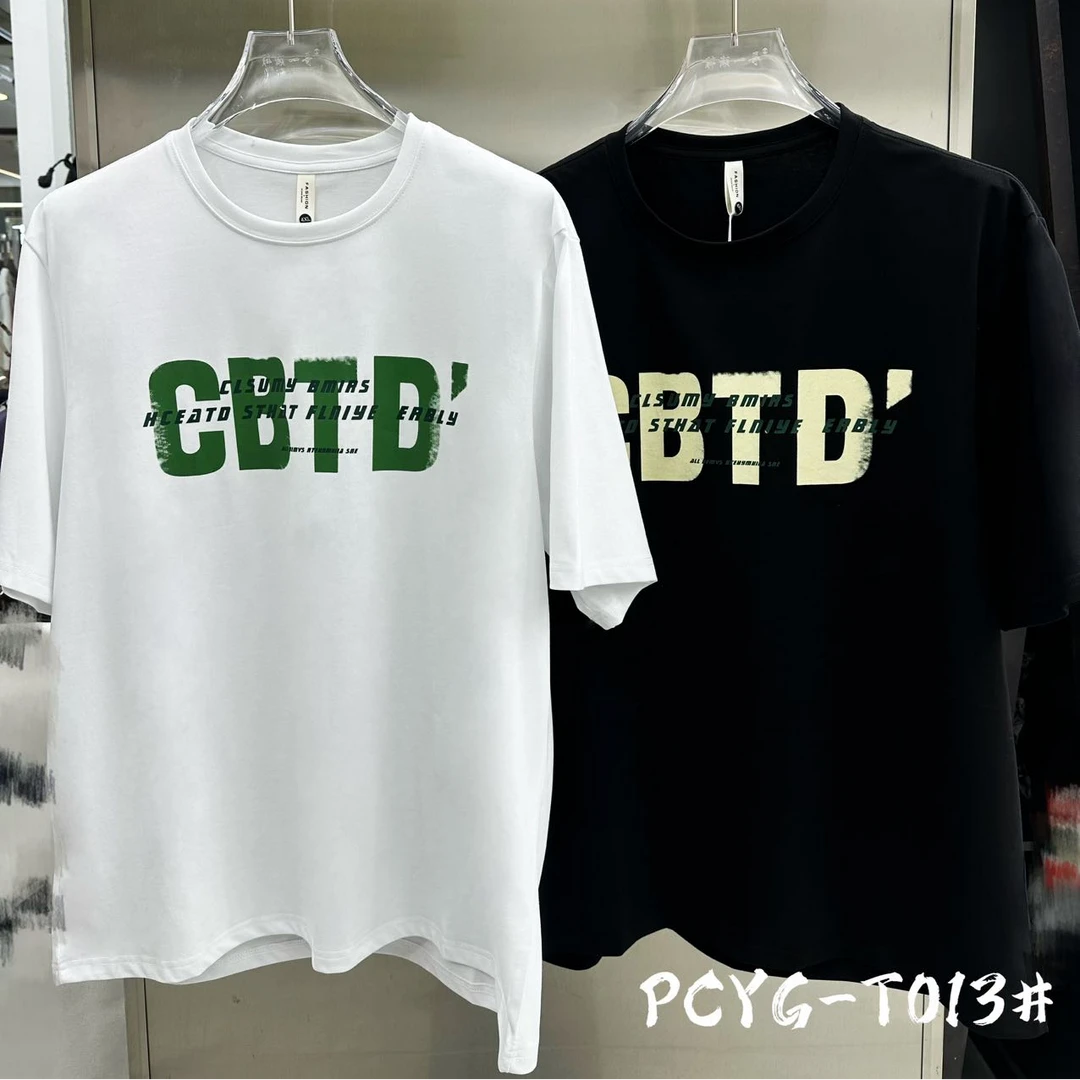 大码男装春夏季半袖T013