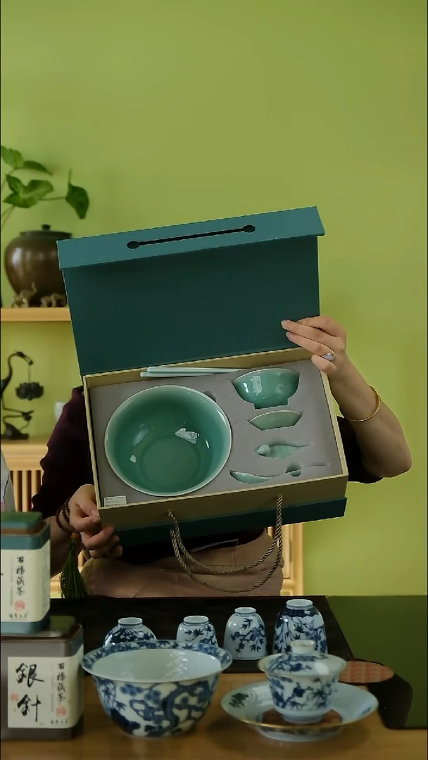 瓷龙泉-一人食餐具套组