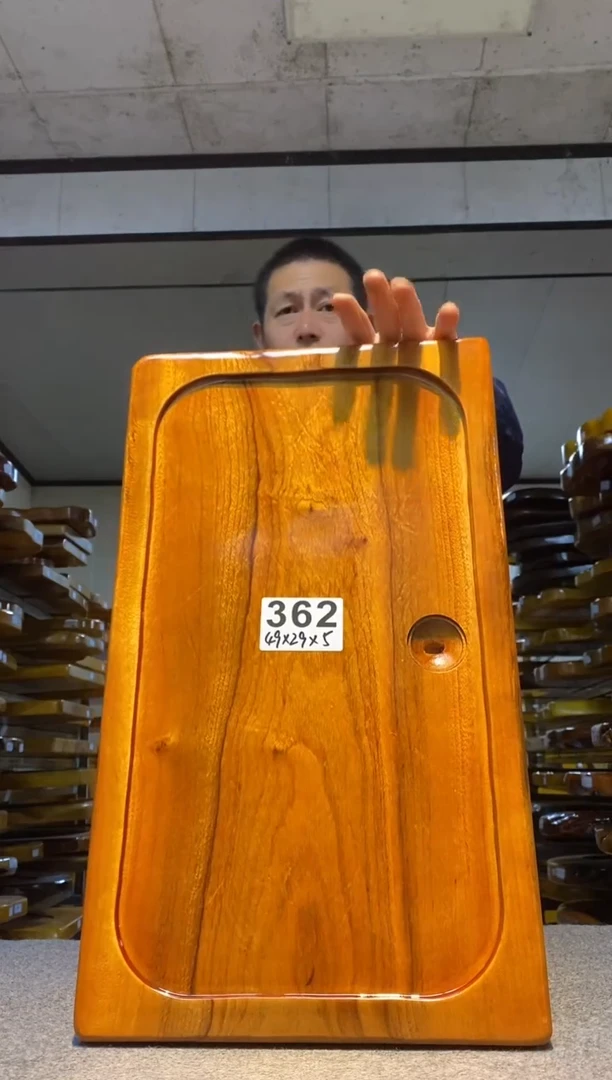 实木原木茶盘 一物一拍(不含配件）