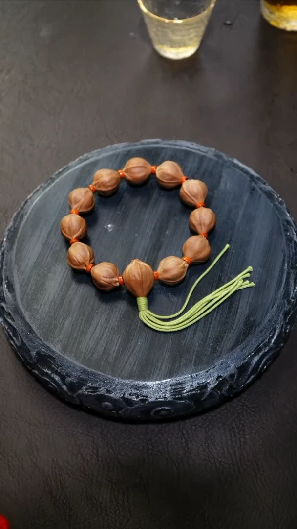 手串/手链橄榄核黄*当1.8*2.1原桩三面佛10年老料