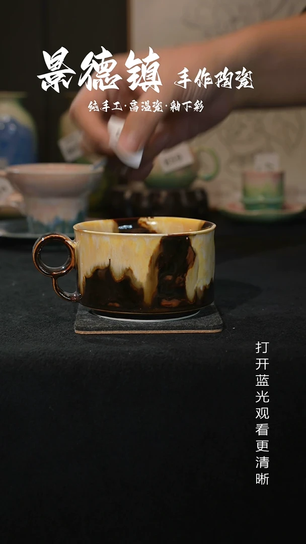 原创景德镇手工高温陶瓷010