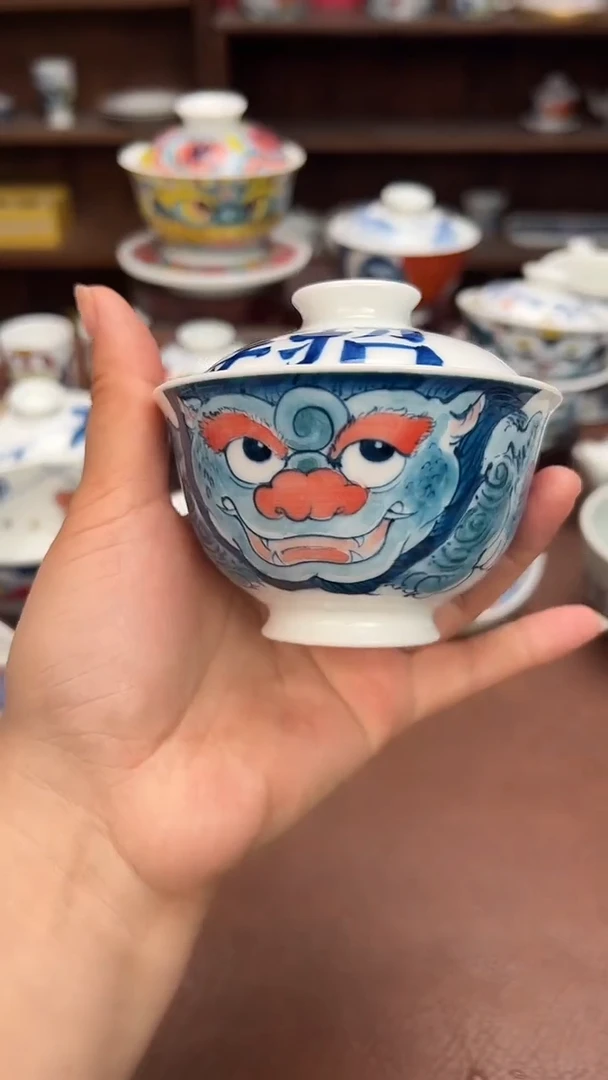 【闪购商品】宠粉福利价        貔貅盖碗